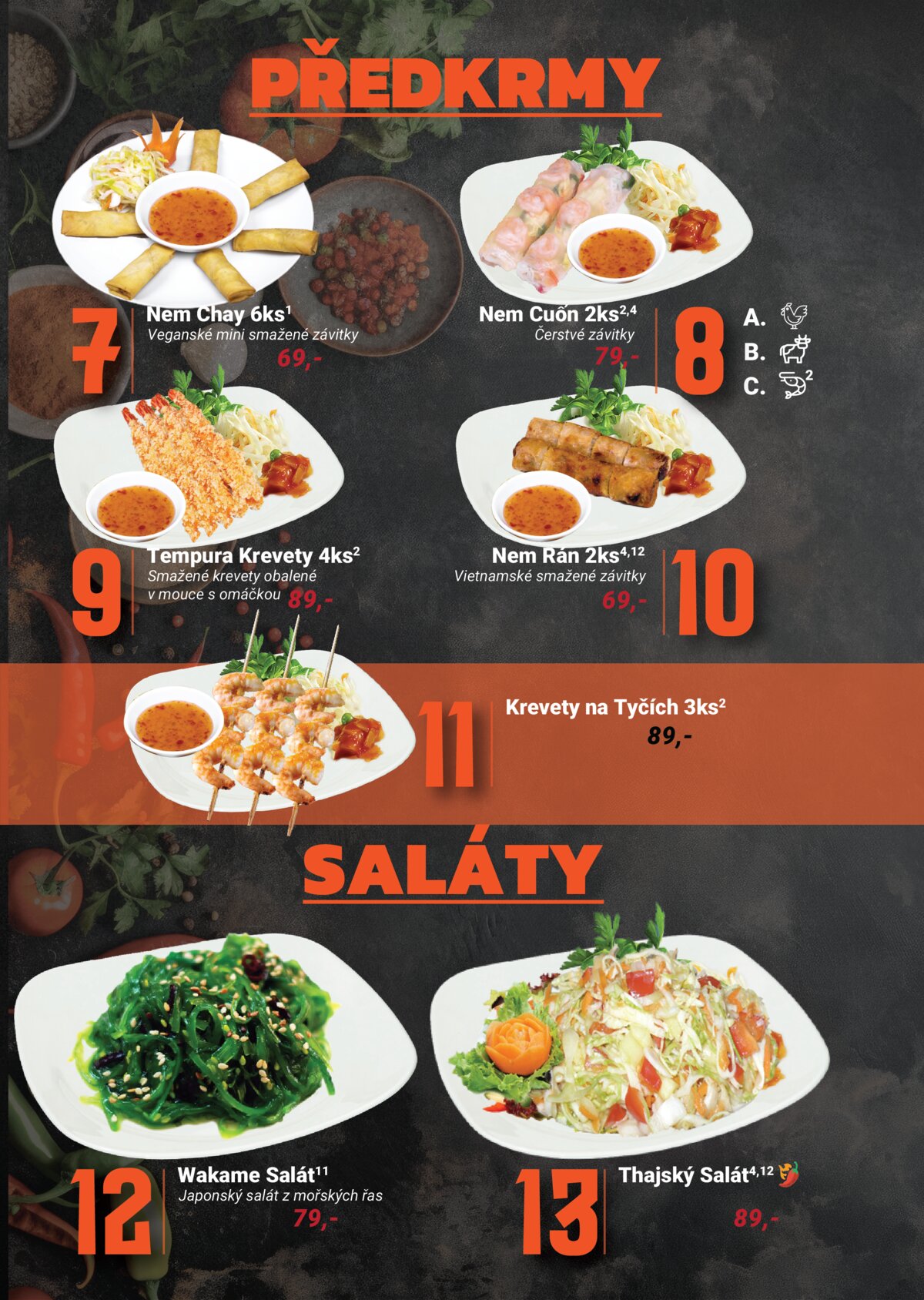 Menu strana 2